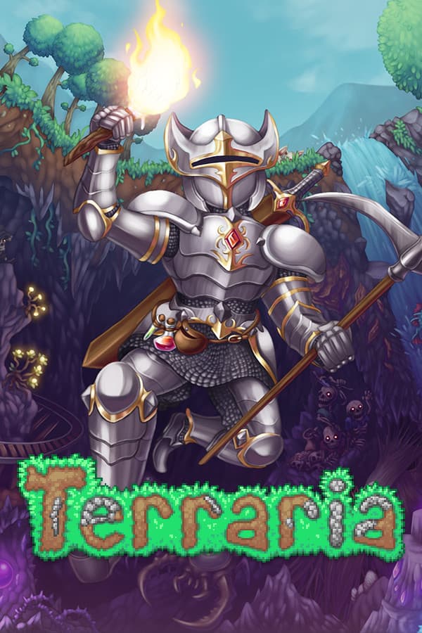 Jaquette de Terraria